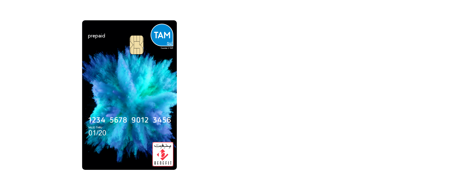 TAM Prepaid Card